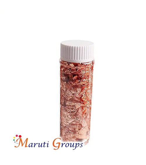 3pc Edible Rose Gold, Gold and Silver Foil for Cake Decorating – Food Grade Leaf Sheets