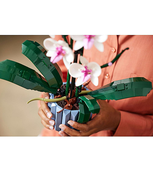 LEGO Icons Botanicals Orchid Artificial Plant Building Set for Adults 10311