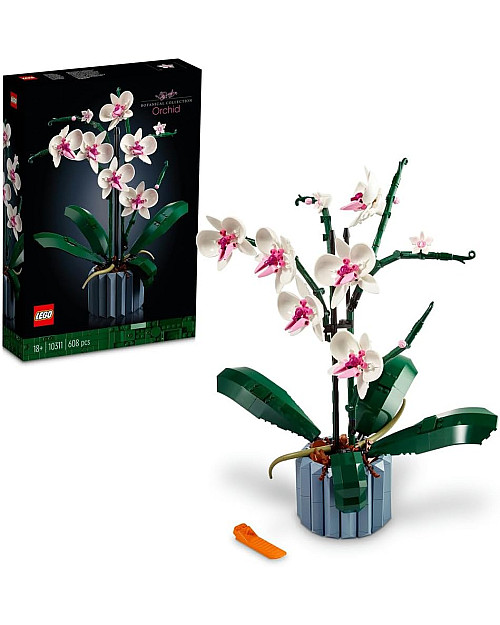 LEGO Icons Botanicals Orchid Artificial Plant Building Set for Adults 10311