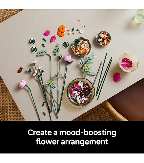 LEGO Botanicals Pretty Pink Flower Bouquet (10342)