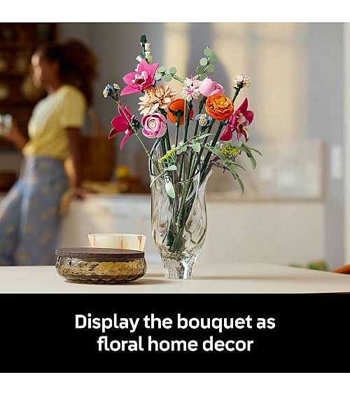 LEGO Botanicals Pretty Pink Flower Bouquet (10342)