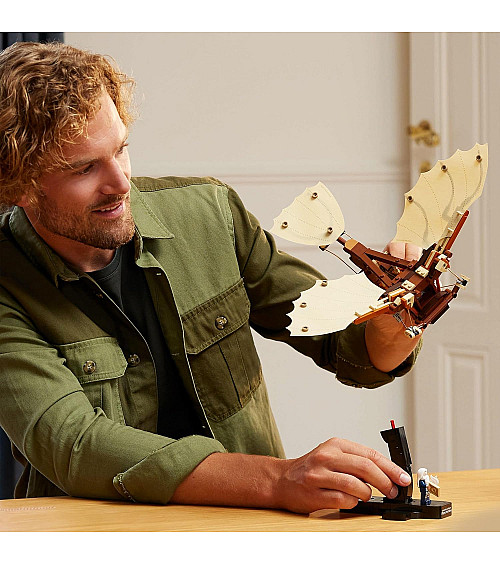 LEGO Icons Leonardo da Vinci’s Flying Machine Building Set for Adults 10363