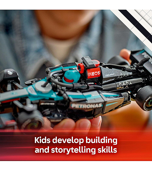 LEGO Speed Champions Mercedes-AMG F1 W15 Race Car with Driver Minifigure 77244