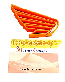 Honda Logo & Text cookie cutter