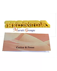 Honda Text cookie cutter