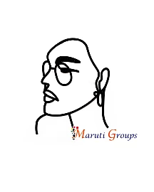 Face Abstract Cake Topper – U Line Art Acrylic Topper ( Glasses )