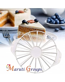 Cake Divider, Bread Divider Household Round 10/12 Piece Bread Cake Divider Equal Portion Cutter Slice Marker Baking Tool