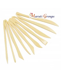 Clay Modelling Tools - Pack Of 10 - For Shaping And Sculpting / Modelling Tool - Baking tool