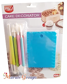 Fondant Modeling Tools Set Gum Paste for Cake Decorating - Baking tool and Cake scraper