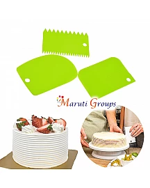 3pc Cake Scraper - Cake Decorating