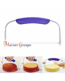 Adjustable Cake Slicer Cutter and Leveler Divider  - Stainless Steel