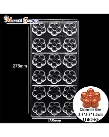 Flower Chocolate Moulds - Bakeware -Cake Decorating