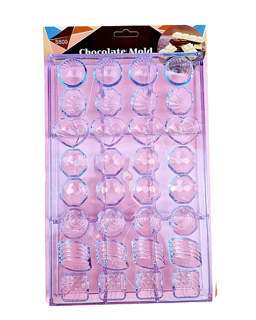 Polycarbonate Mould Mini Shapes Chocolate Slab Chocolate Moulds - Bakeware - Cake Decorating