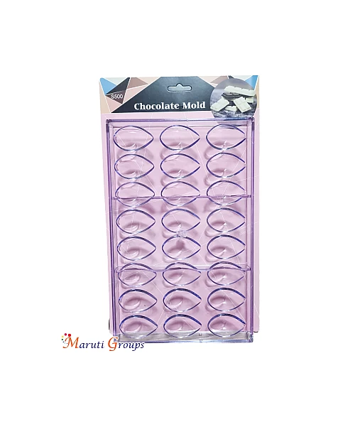 Polycarbonate Mould Mini Leaves Shapes Chocolate Slab Chocolate Moulds - Bakeware - Cake Decorating