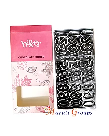 Polycarbonate Mould Number Chocolate Slab Chocolate Moulds - Bakeware - Cake Decorating - 3 Bar