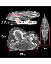 Polycarbonate Chocolate Rocking Horse 20cm Chocolate Moulds - Bakeware - Cake Decorating