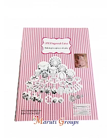 53Pcs/Set Fondant Cake Decorating Sugarcraft Plunger Cutter / Cookies Cutter Set ( Butterfly Cutter,Sunflower Cutter,Leaves Plunger Cutter, Daisy Cutter,Rolling Pin & Baking Tool)