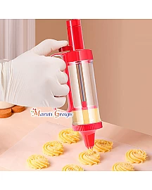 Syringe Set Cake Decorating Gun Set Cookie Press Gun Kit Biscuit Maker