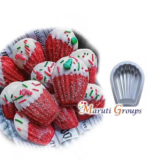 1pc Shell Madeleine Baking Tray Molds – 10.1cm x 8.1cm