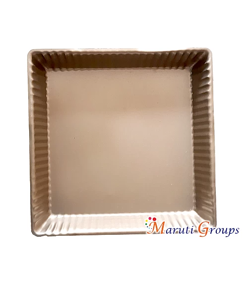 Square Tart Pan, Tart Tin with Removable Bottom, Non-Stick - Cake Decorating Small 17cm x 17cm