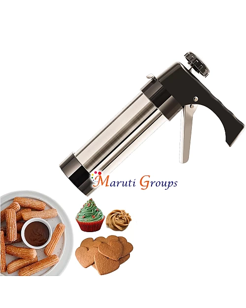 Churro Maker Machine & Biscuit Gun - Manual Dough Press