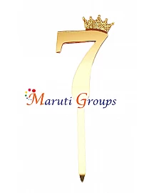 Numbers 7 Cake Topper for cake decorating