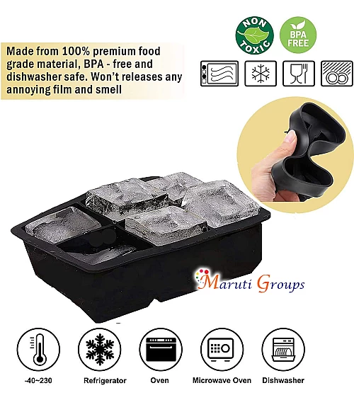 Square Ice Cube Tray – Freezer Mold