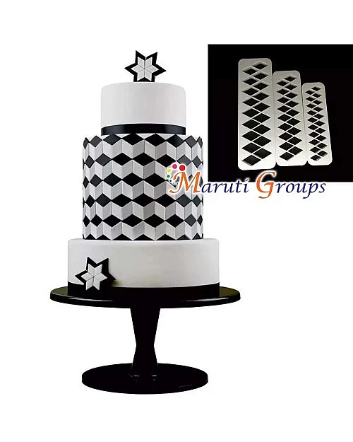 Diamond Geometric Cutters Set of 3