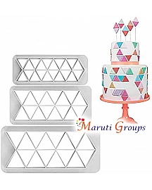 Triangle Geometric Cutters Set of 3