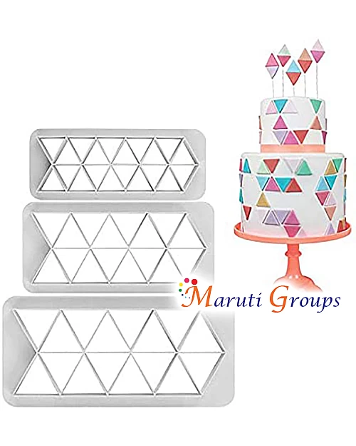 Triangle Geometric Cutters Set of 3