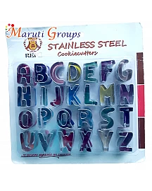 Stainless Steel Alphabet Cutters 
