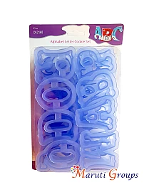 Alphabet Cookie Cutter Set - Approx Size: 5.2cm x 6cm