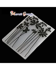 Flower Texture Plastic Embossing Folders