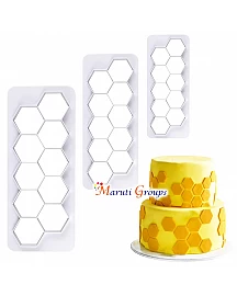 Hexagon Geometric Cutters Set of 3