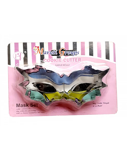 Mask Cookie Cutter – Stainless Steel 10.5cm x 5cm