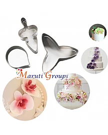 Moth Orchid Flower Cutter Set - Stainless Steel