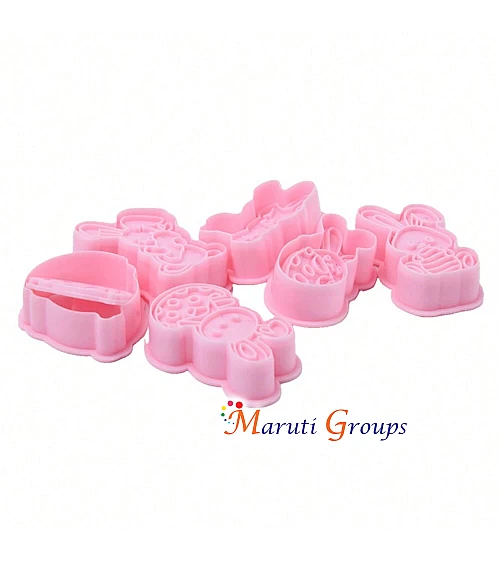 6pcs Easter Rabbit, Egg, Chick Cookie Cutter Set