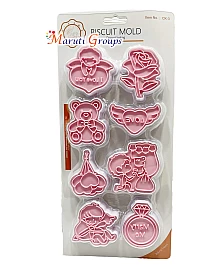 Valentine's day / Love /  Wedding / Bride & Groom Cookie and Press Cutter 