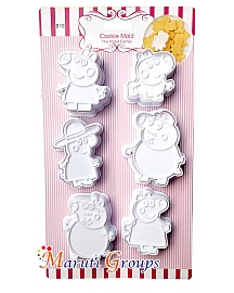Peppa Pig Cookie and Press Cutter 