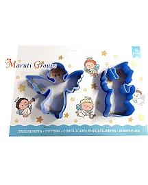 2pc Angel Cookie Cutter - Flying & Praying Shapes