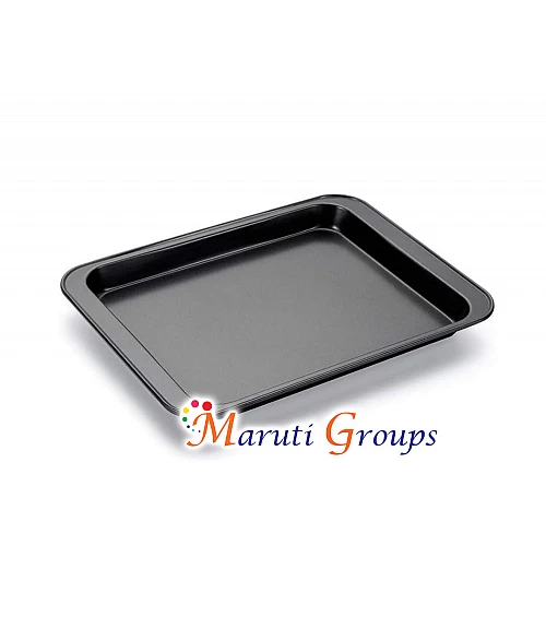 Flat Rusk Baking Tray / Rectangular Baking Pan - 48cm x 32cm - Large