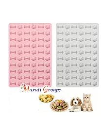 Dog Bone and Paw Silicone Mould – Puppy Treat & Biscuit Making Mold (29.7cm x 20cm)