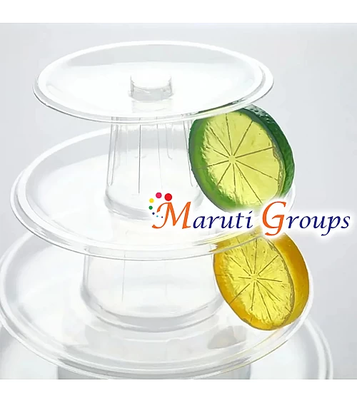 10-layer Round Macaron Tower Cake Stand Macaron Display Rack for Wedding Birthday Dessert Stand Cake Plate