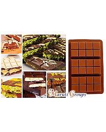 Mini Dubai Chocolate Slab Bar / Slab Silicone Mould – 3 Cavity (17cm x 11.1cm)
