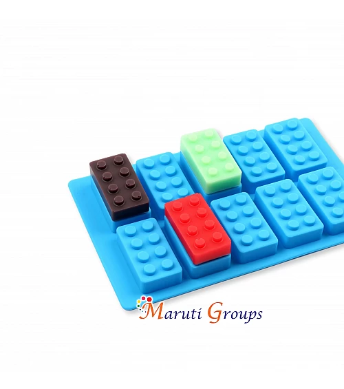 Lego Blocks / Lego Brick Silicone Mould - Size: 11.5cm x 18cm