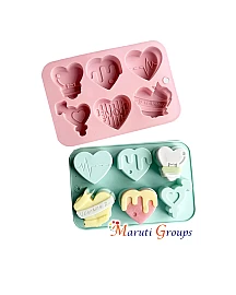 Heart Love Silicone Mould 