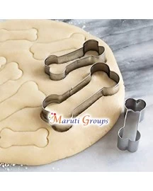 1pc Dog Bone Cookie Cutter - Stainless Steel