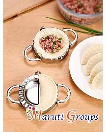 1PC, Stainless Steel Dumpling Mold, Dumpling Mold Packaging Dough Cutter / Pierogie Ravioli Maker / Indian Kachori Maker