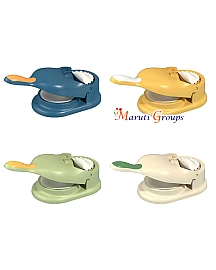 Modak / Dumpling Skin Maker with Dumpling Press Molds Set, 2 in 1 Dumpling Machine Dumplings Accessories, Household Head Automatic Dumpling Maker Mould