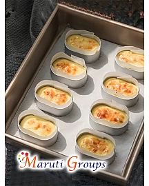 1pc Oval Shape Cheese Cake Ring / Mousse Cake Ring 